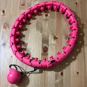 weighted hula hoop